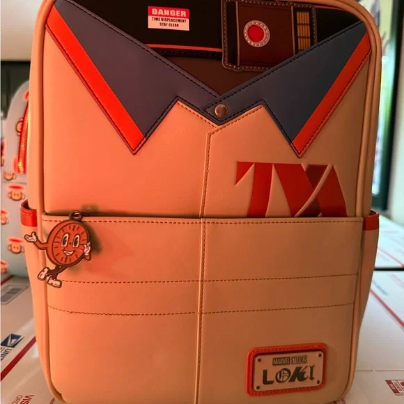 Loungefly | Bags | Loki Themed Cream Loungefly Backpack  display picture 3